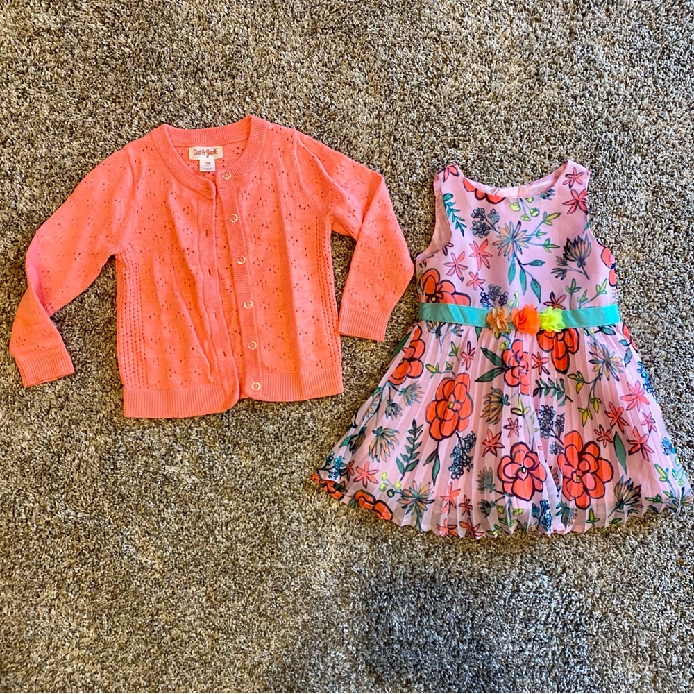 Dress & Sweater Set